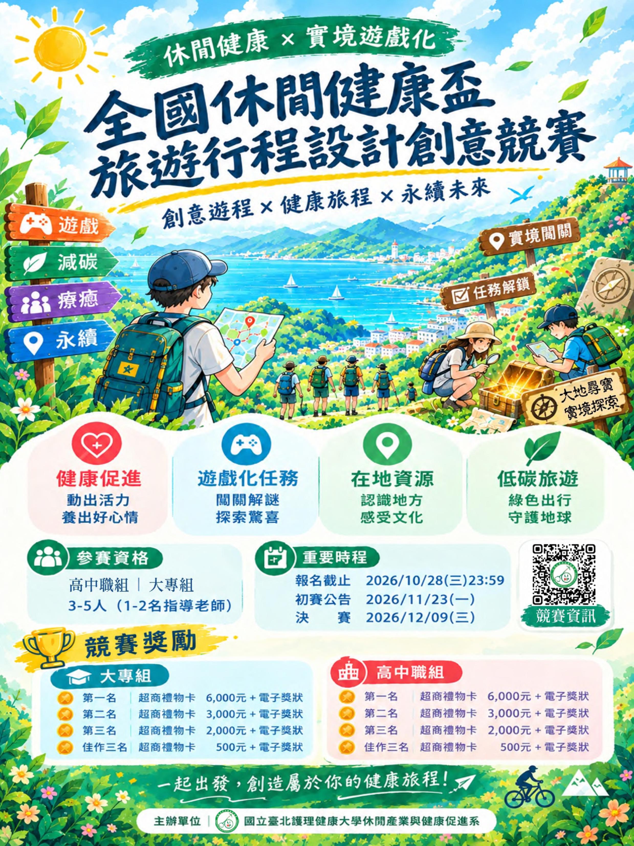 本校休健系周瓊梅參加2025 臺南美食之都國際餐飲藝術挑戰賽各項獲獎